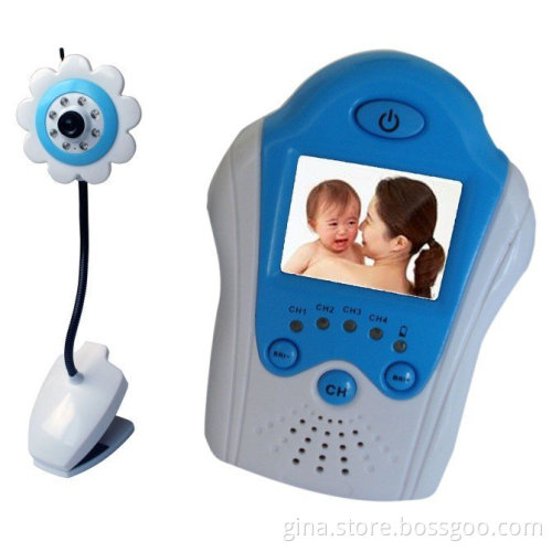 2.4GHz digital 1.5 inch Wireless Baby monitor monitors security colour